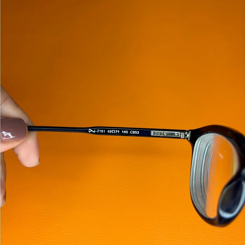 David Jones Black Square Frame Vision Prescription Glasses 2161 49/71 140‎ C853